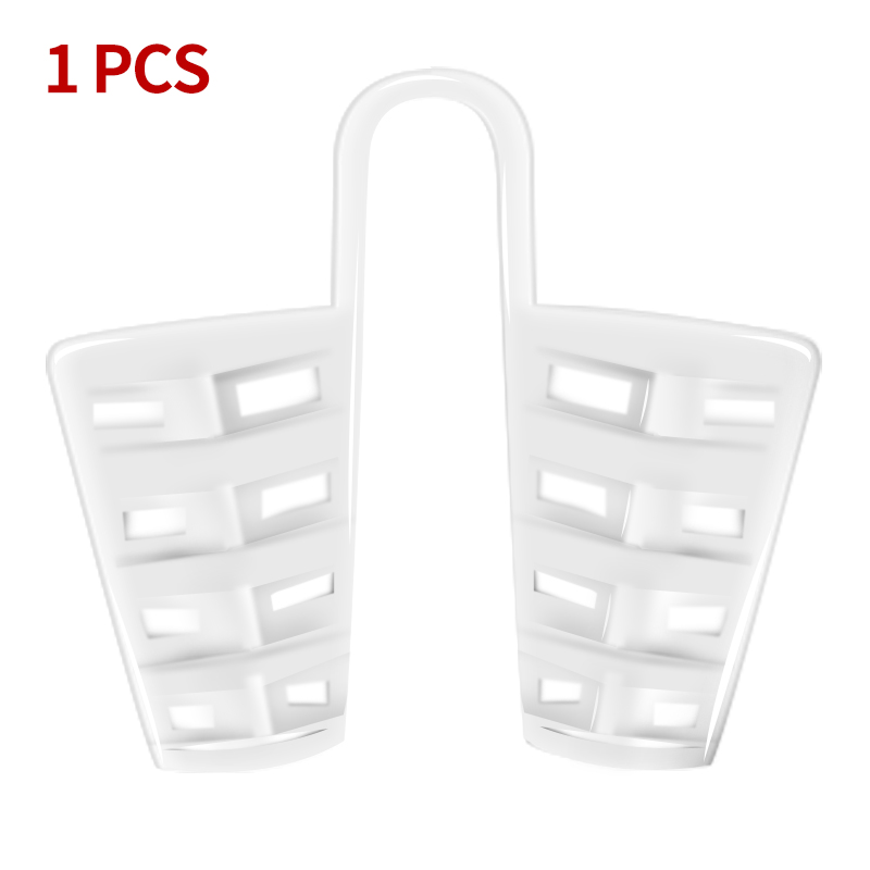 Anti Snore Contour Pillow - 1個入りシリコン製ノーズクリップ、いびき防止鼻腔拡張器、睡眠改善、いびき防止、呼吸促進、いびき軽減デバイス
