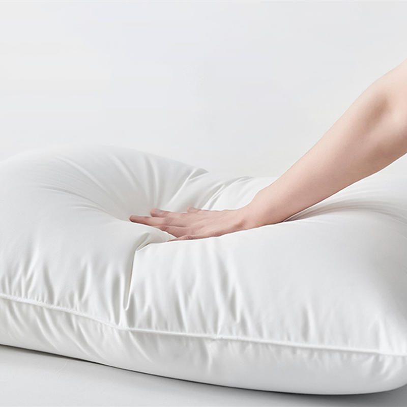 Anti Snore Contour Pillow - ホテルの寝袋のコレクション,柔らかくてエレガントなデラックスジェルピロー,背中の動物または側面用,48x74cm,1個