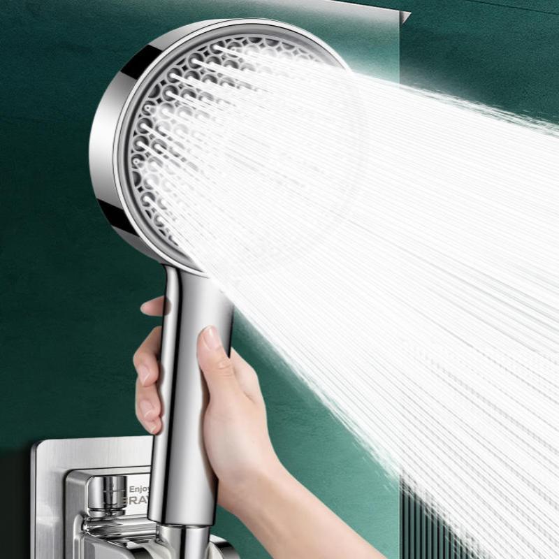 High Pressure Shower Head Handheld - 新6モード調整可能ハンドヘルドシャワーヘッド高圧節水シャワーヘッド多機能ノズル浴室アクセサリー