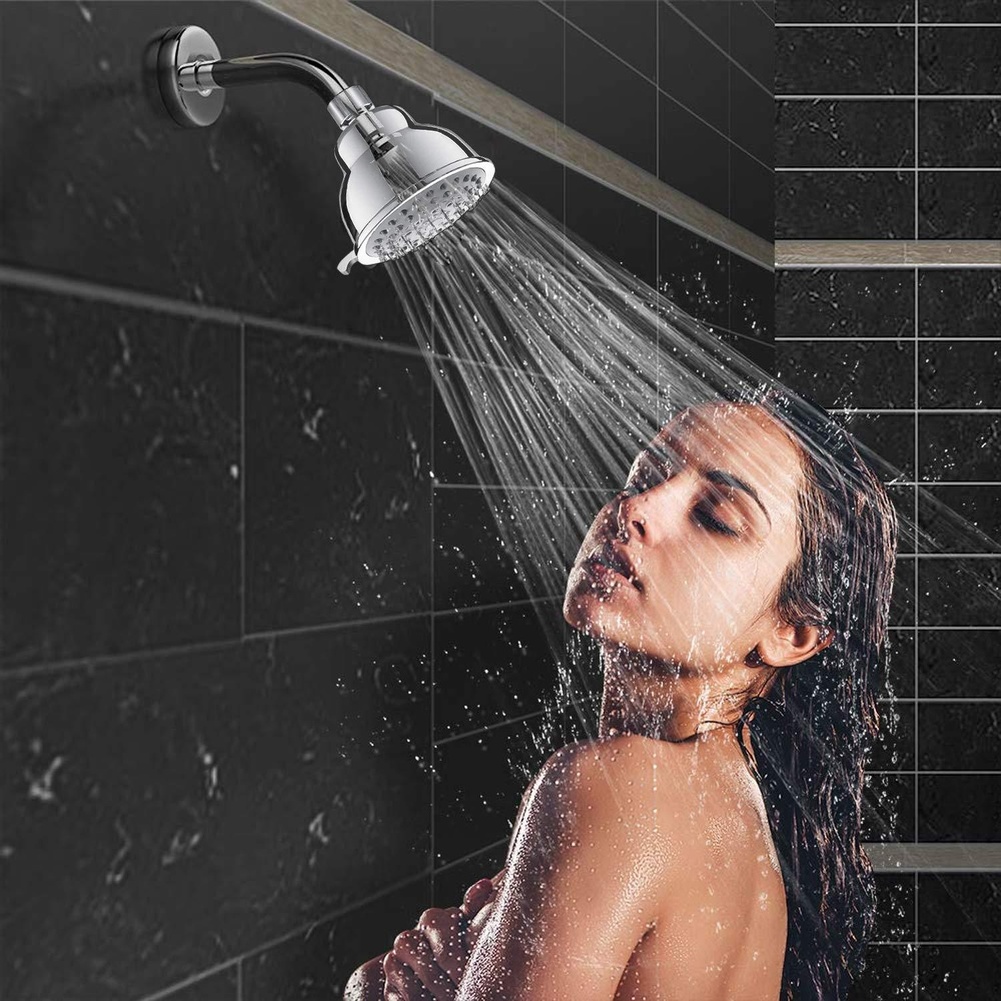 High Pressure Shower Head Handheld - 高圧ハンドヘルドシャワーヘッド 5段階調整可能 節水 浴室シャワーヘッド ハンドヘルドスプレーシャワー 浴室用品