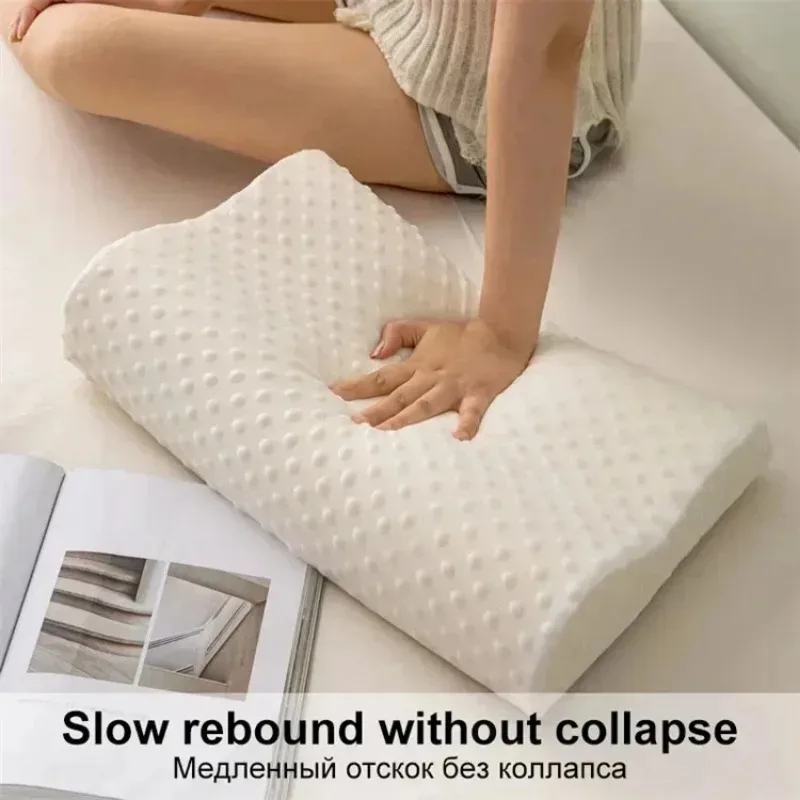メモリーフォーム整形外科用ネックピロー – 首と肩の痛みを和 - Memory Foam Orthopedic Pillow Neck Pain のレビューと価格