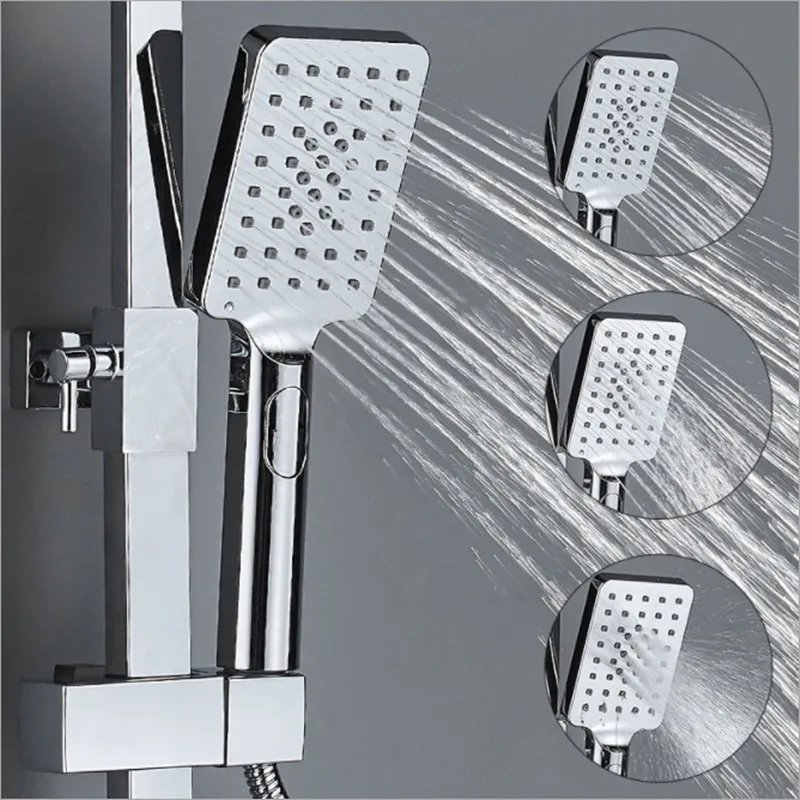 ワンボタンストップ機能付き高圧ハンドヘルドシャワーヘッド - - High Pressure Shower Head Handheld のレビューと価格