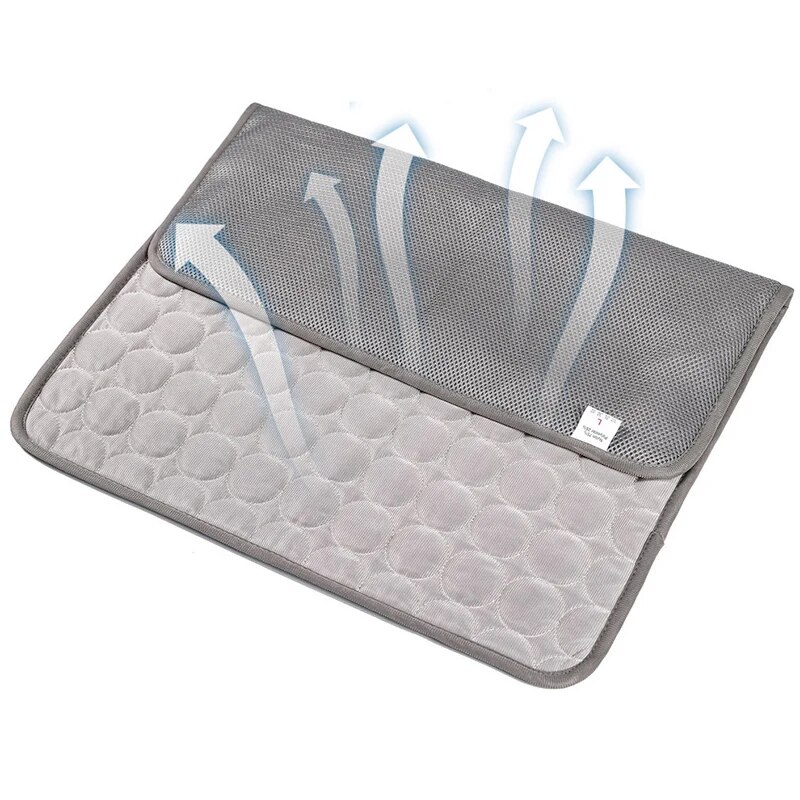 ペットアイスマット夏猫犬ソファ巣ベッド冷却スリーピングパッド - Cooling Blanket Hot Sleepers のレビューと価格