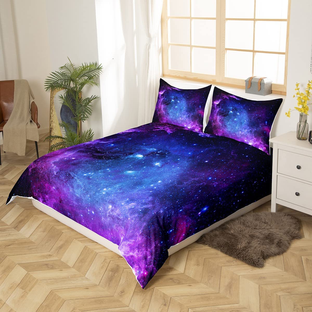 子供用掛け布団カバーセット,枕カバー付きコスモス掛け布団,ソ - Duvet Cover Sets With Zipper のレビューと価格