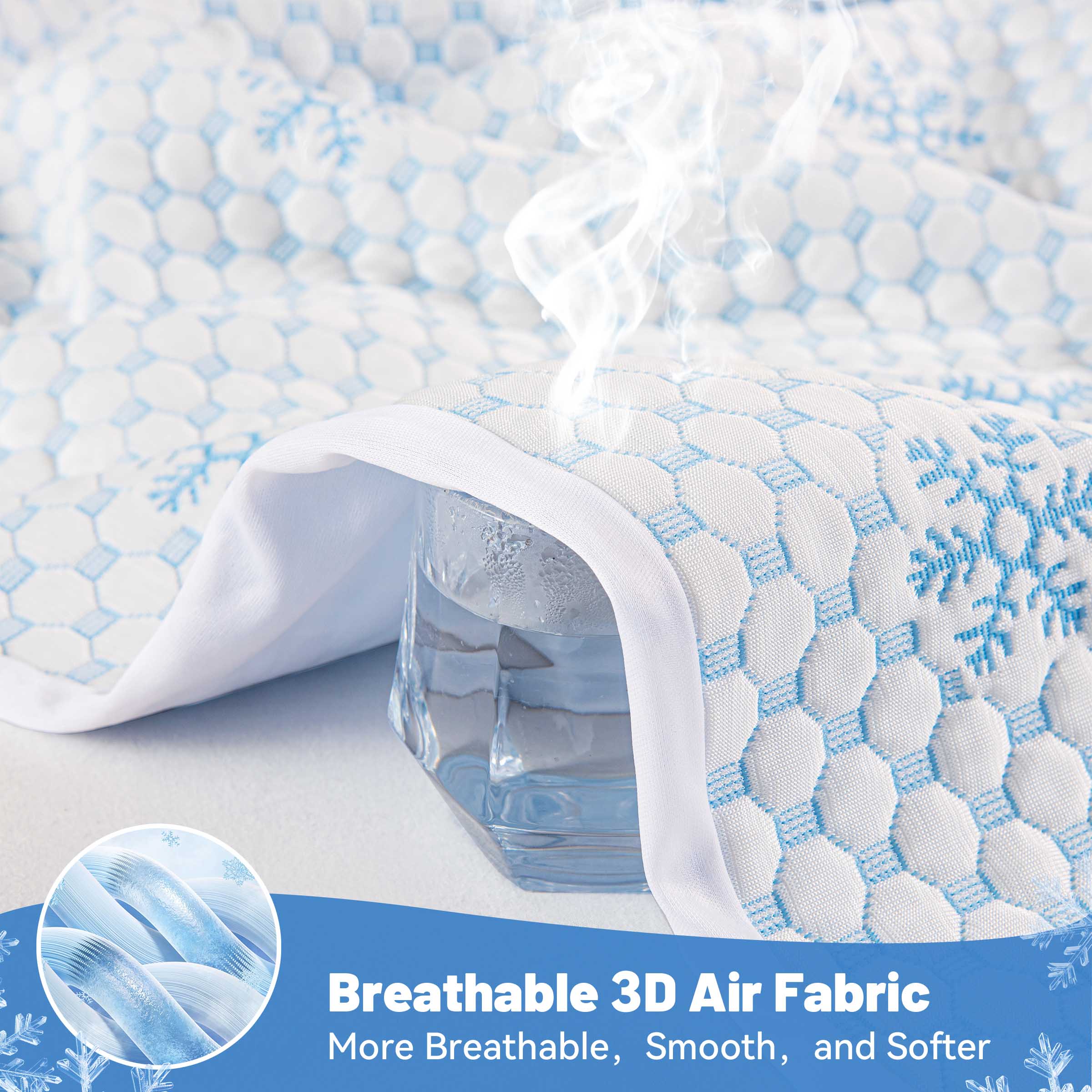 防水マットレスプロテクター 冷感マットレスカバー 通気性フィ - Waterproof Mattress Protector Breathable のレビューと価格