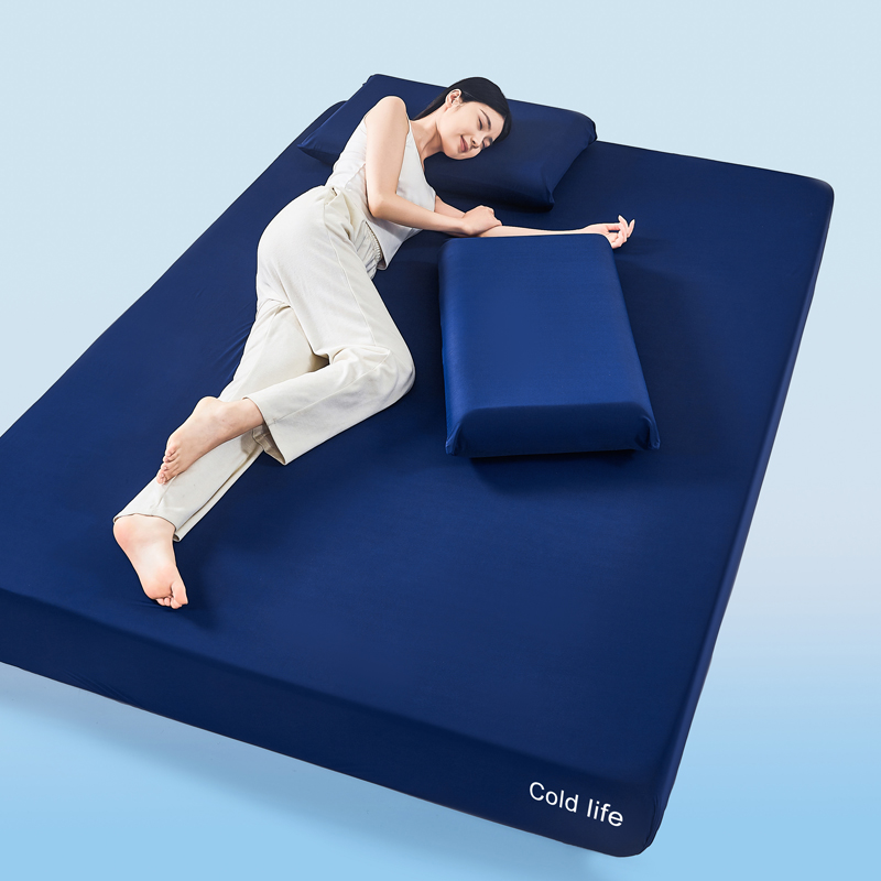 冷却ベッド用フィットシーツ アイスクールタッチ 通気性のある - Fitted Bed Sheets Deep Pocket のレビューと価格