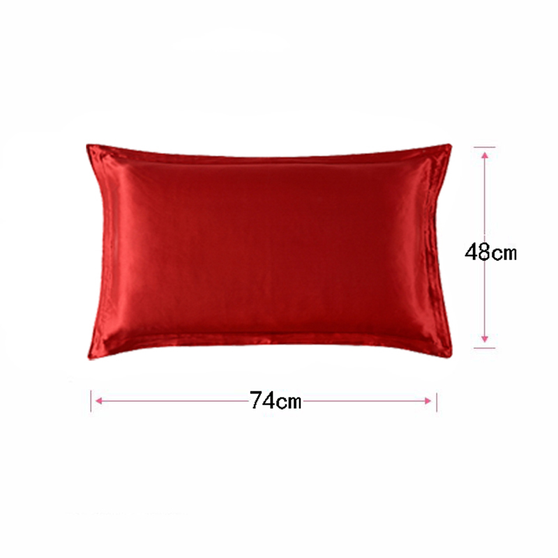 サテンの枕カバー,ジッパーなしのシルクモノクロカバー,片面ク - Satin Silk Pillowcase Hair Skin のレビューと価格