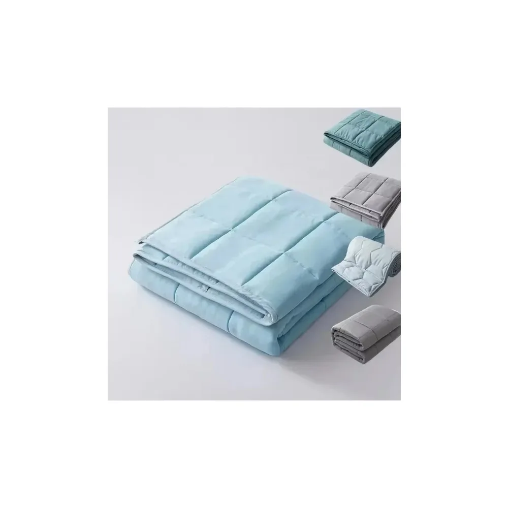 冷却ウェイトブランケット 大人用重力ブランケット 不安軽減  - Weighted Blanket Adults Anxiety のレビューと価格