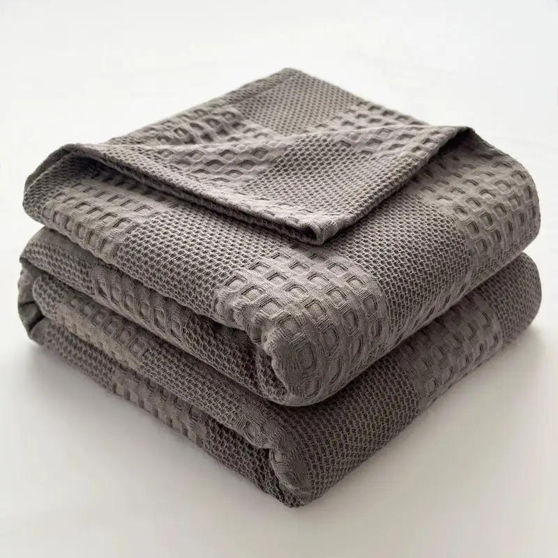 WASART 夏綿モスリンタオルキルト昼寝薄いスローブランケ - Muslin Cotton Bedspread のレビューと価格