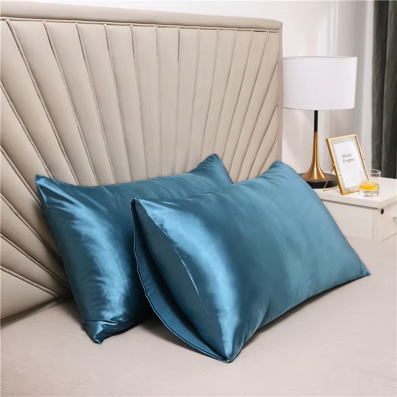 枕カバー シルク枕カバー シルキーサテン ヘアビューティー枕 - Satin Silk Pillowcase Hair Skin のレビューと価格