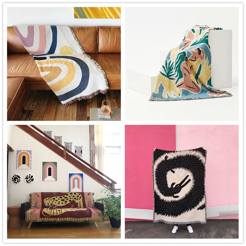 パステルピンクのデザートアドーブスローブランケット、ミッドセ - Boho Throw Blanket Fringe のレビューと価格