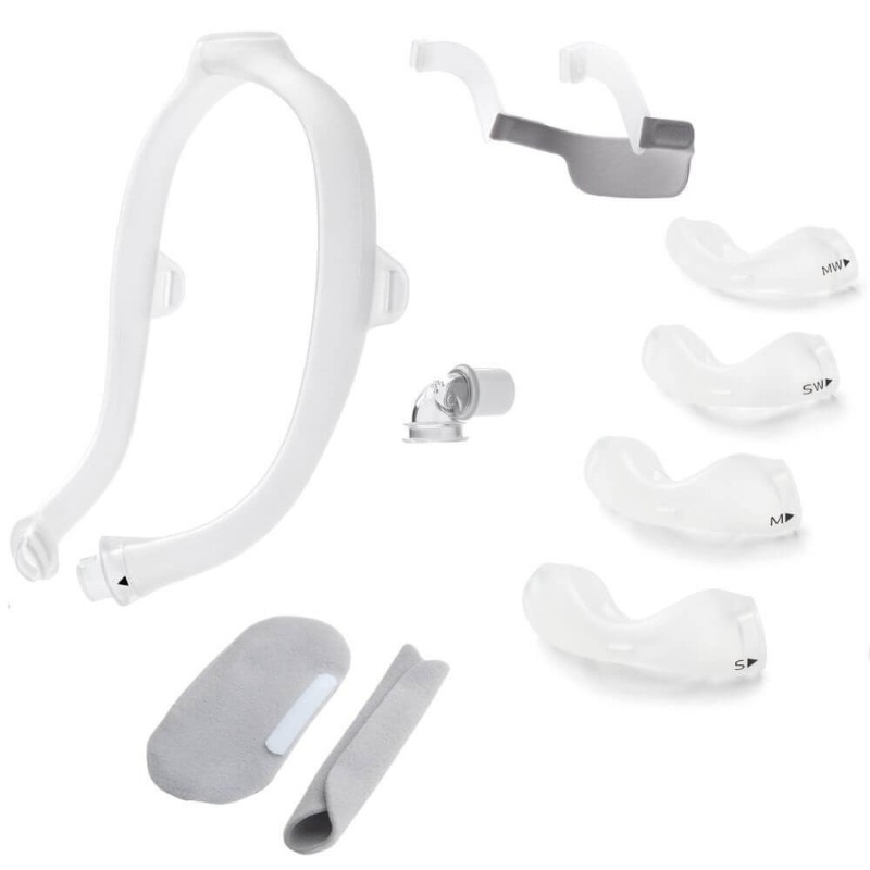 家庭用マスク鼻枕ノーズマスク 4 サイズ S/M/SW/MW - Anti Snore Contour Pillow のレビューと価格