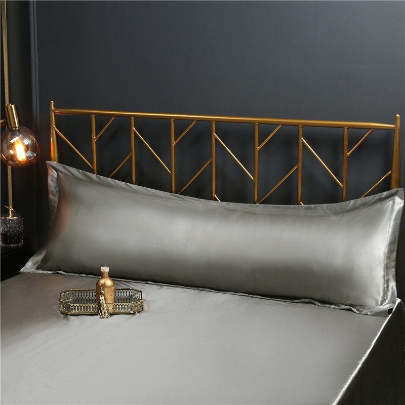 48x150cm フェイクシルクサテン枕カバー 長方形 ダブ - Satin Silk Pillowcase Hair Skin のレビューと価格