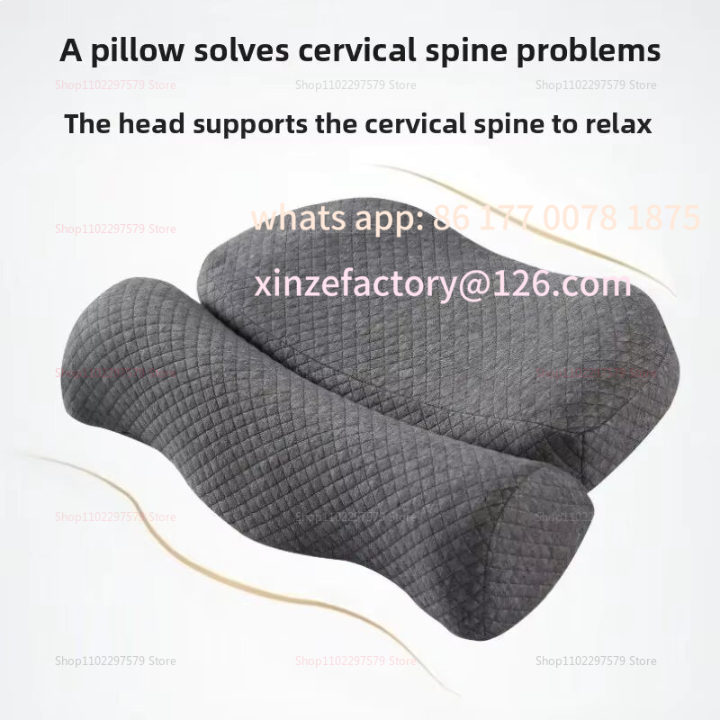 カスタマイズ可能な2025年式頸椎メモリーフォーム輪郭枕、横 - Memory Foam Orthopedic Pillow Neck Pain のレビューと価格