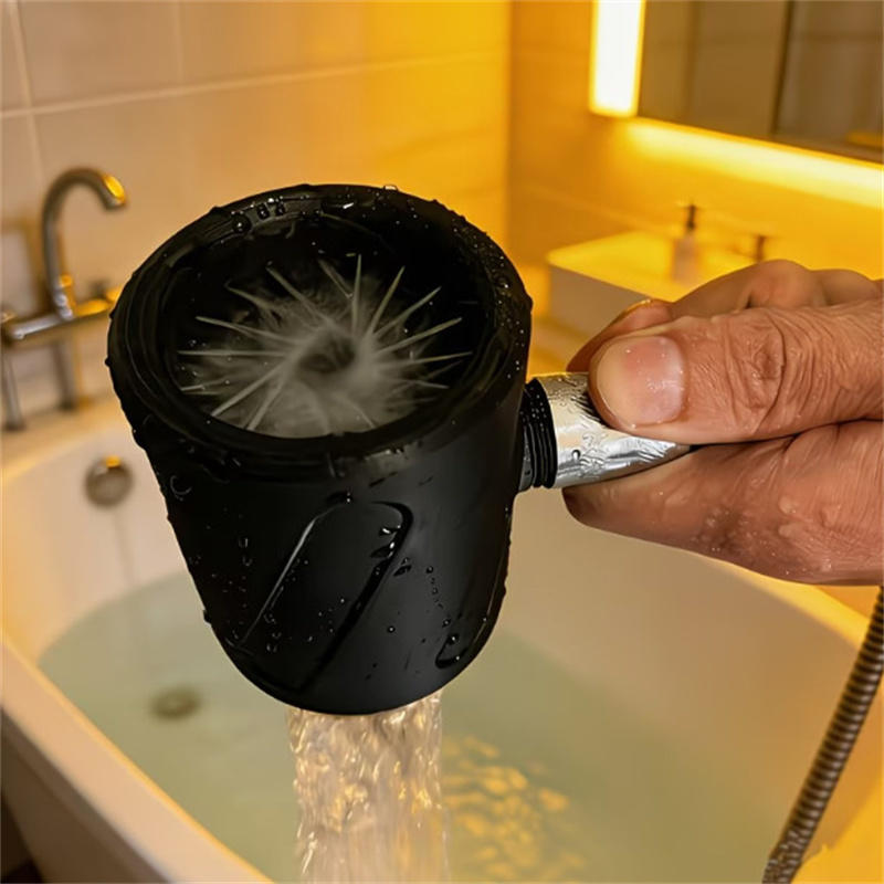 男性用ハンドヘルドシャワーヘッド高圧スパイラルノズル洗浄マッ - High Pressure Shower Head Handheld のレビューと価格