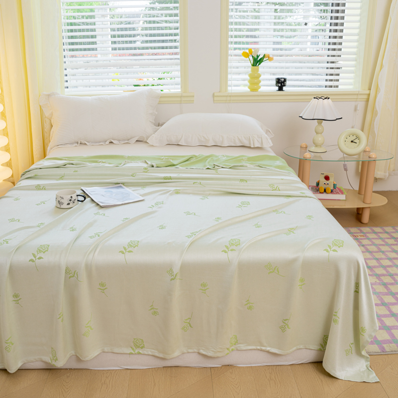 暑がりな方のための100%竹製冷却ブランケット、夏用冷感ブラ - Cooling Blanket Hot Sleepers のレビューと価格