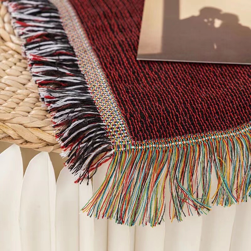 テキスタイルシティイントワイライトスレッドブランケット、室内 - Boho Throw Blanket Fringe のレビューと価格