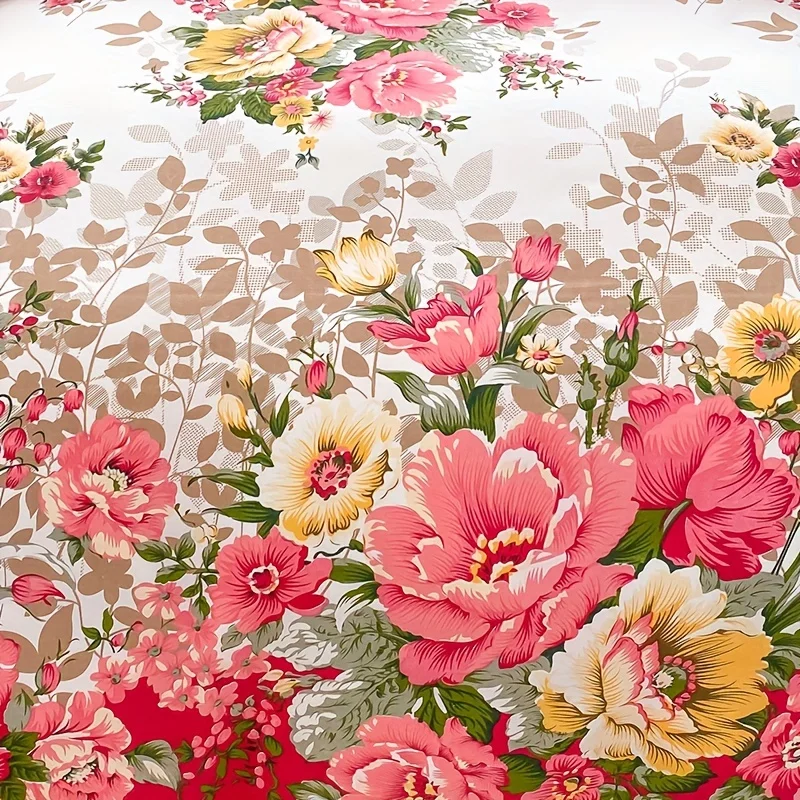 花柄布団カバーセット ジッパー開閉 - 寝具3点セットには掛 - Duvet Cover Sets With Zipper のレビューと価格
