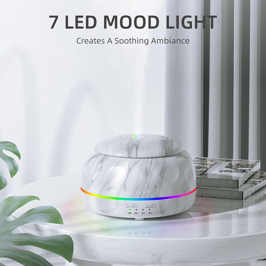エッセンシャルオイルディフューザー空気加湿器ルーム用アロママ - Lighting のレビューと価格